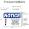 Signmission 3.5 in Height, 5 in Width, Vinyl Decal, Rectangle OS-2PACK-NS-D-35-L-15781 - alternate 3